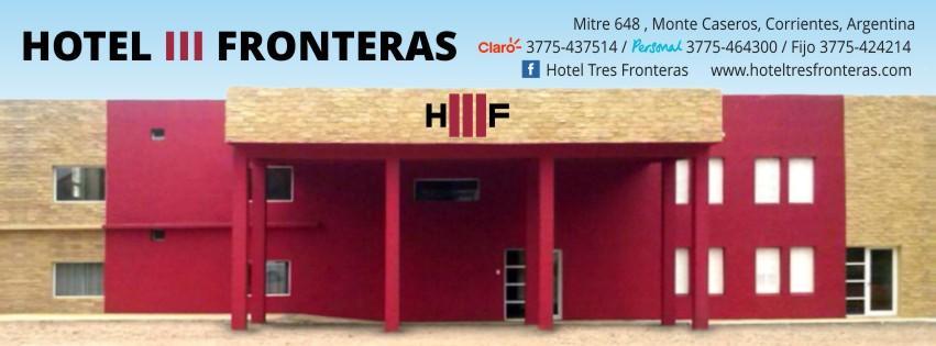 Hotel Tres Fronteras Monte Caseros Bagian luar foto